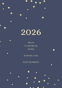 Douceur &eacute;toil&eacute;e pour une ann&eacute;e 2026